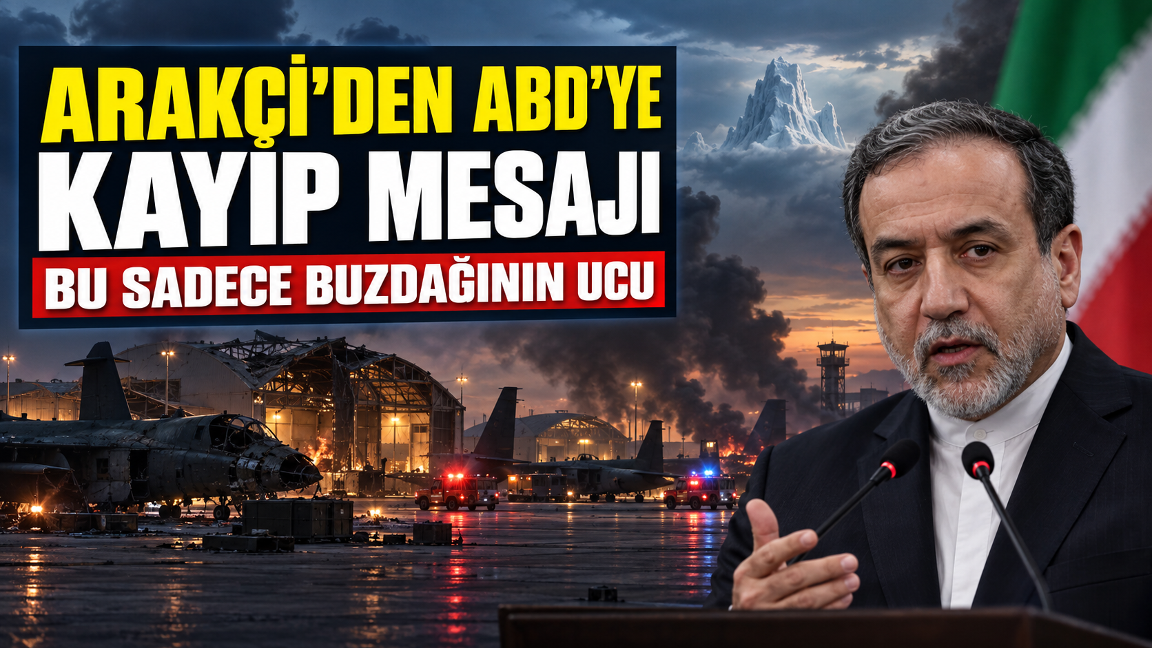 Arakçi’den ABD’ye kayıp mesajı