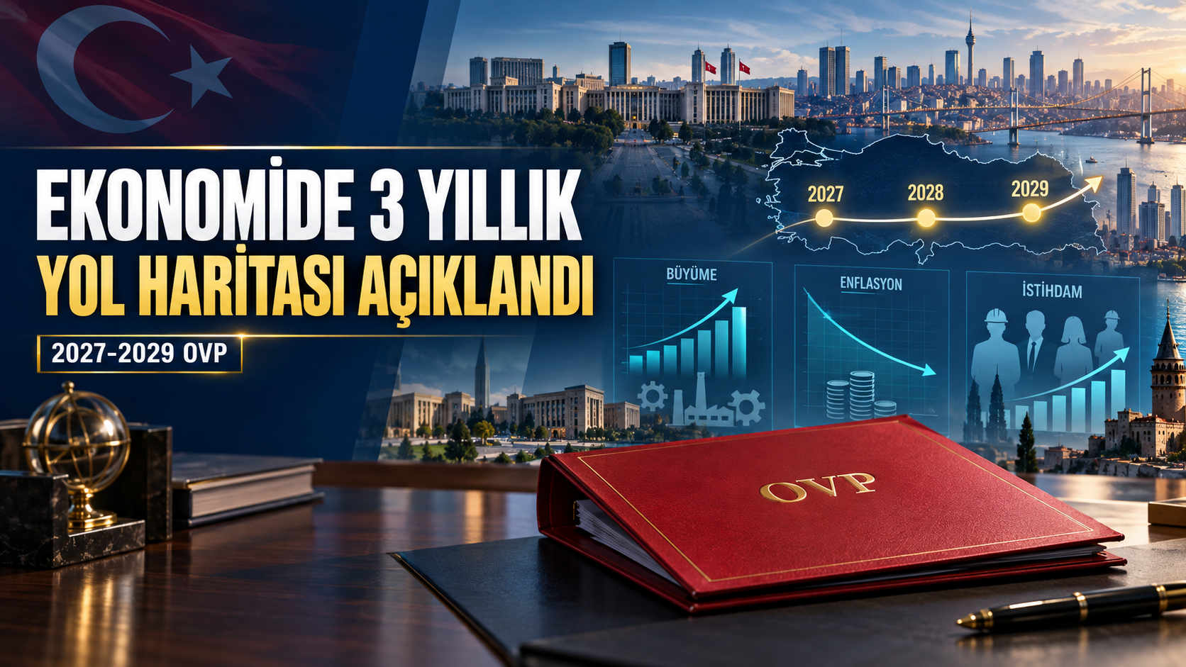Ekonomide üç yıllık yol haritası açıklandı