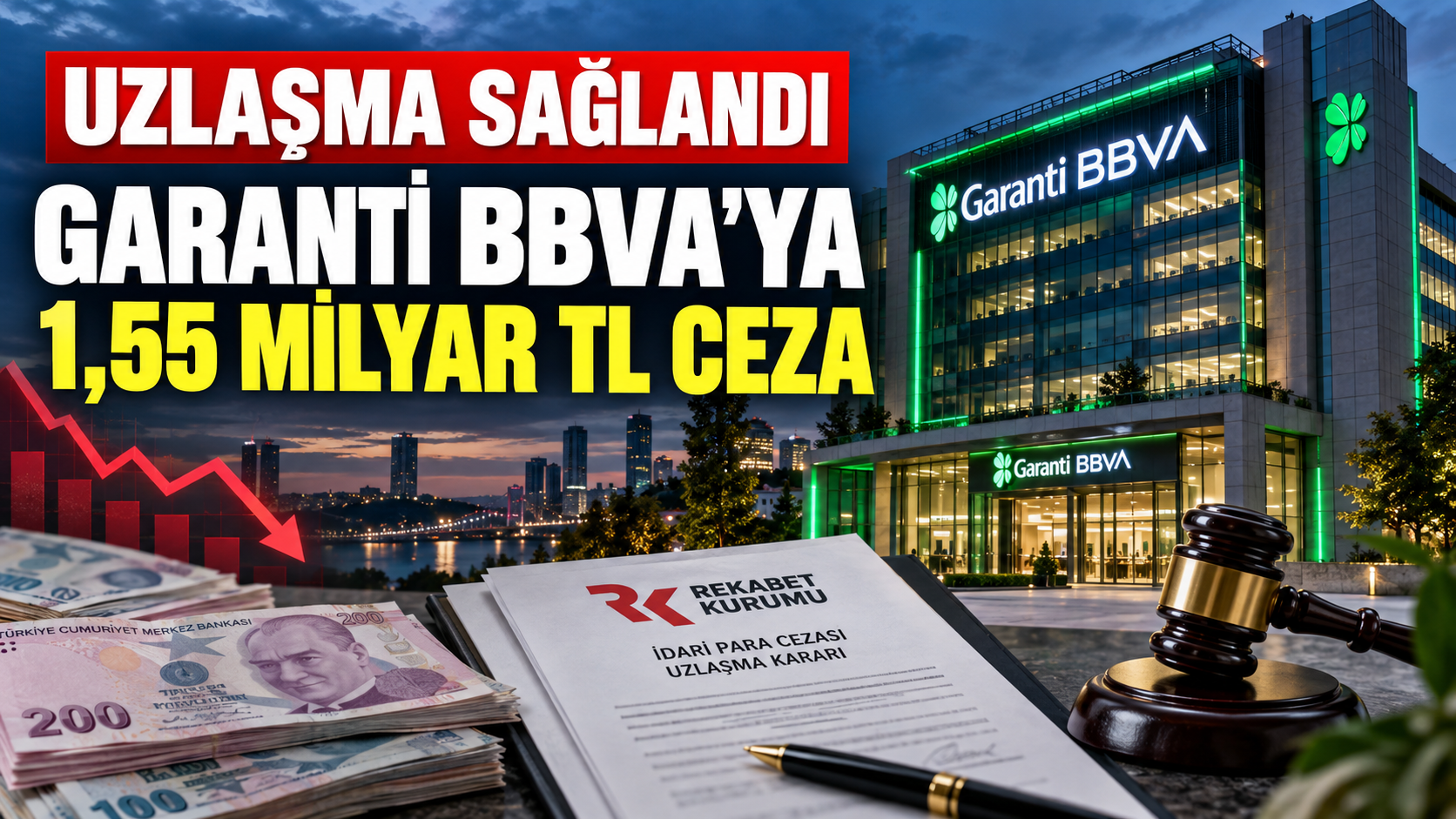 Garanti BBVA ile Rekabet Kurulu uzlaştı